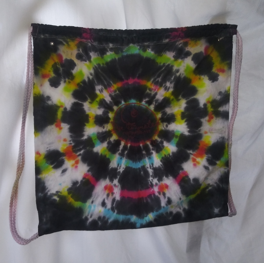 Tie Dye Drawstring Backpack-SOLD - Picture 2 of 5